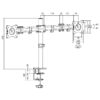 Soporte Dual de Mesa Logilink - Imagen 3